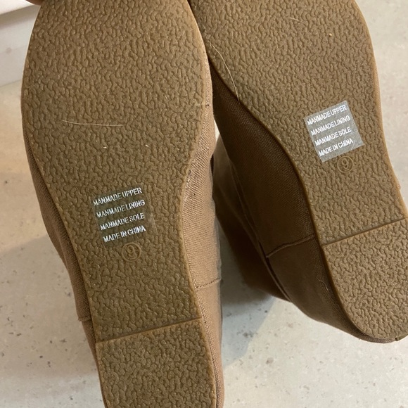 Novo canvas wedge heel boots - Picture 2 of 5